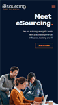 Mobile Screenshot of esourcing.pl